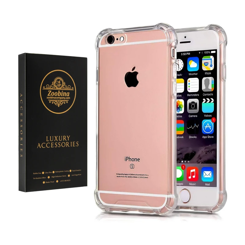 کاور زوبینا مدل Clear مناسب برای گوشی موبایل اپل iPhone 6 Plus / 6s Plus
