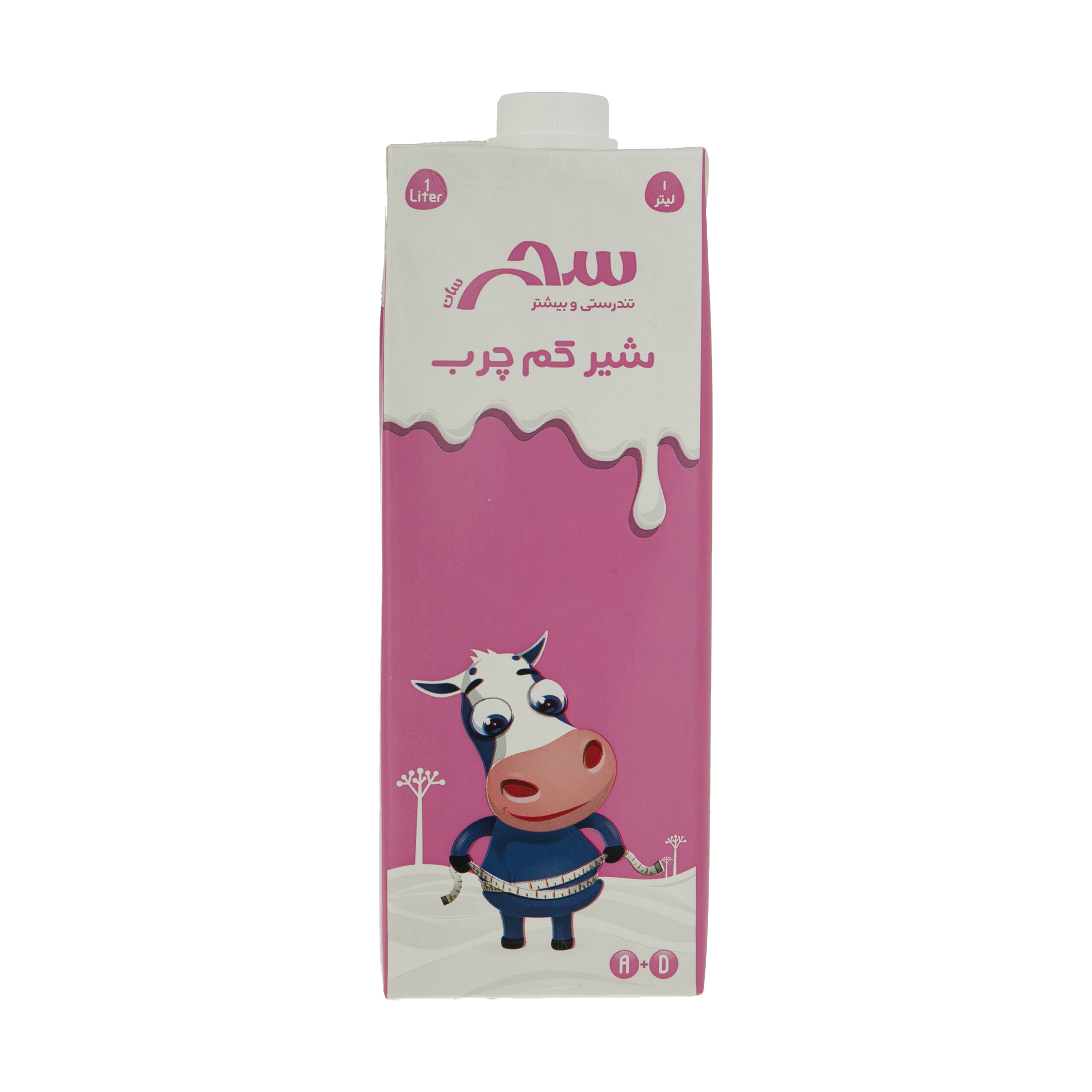 شیر کم چرب سحر - 1 لیتر بسته 4 عددی