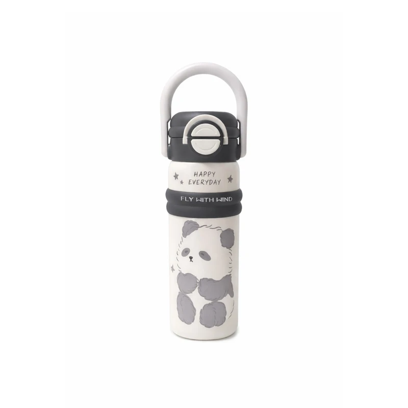 فلاسک کودک مدل دو حالته طرح پاندا گنجایش 0.55 لیتر
