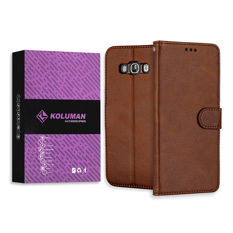  کیف کلاسوری کلومن مدل CALF SKIN مناسب برای گوشی موبایل سامسونگ GALAXY J510 / J5 (2016) 