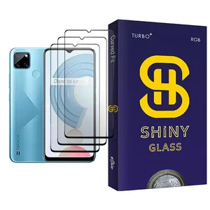 Atouchbo Shiny Glass MIX003 Screen Protector For Realme C21Y Pack Of 3
