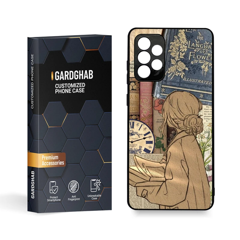 کاور گارد قاب مدل دخترانه مناسب برای گوشی موبایل سامسونگ Galaxy A72