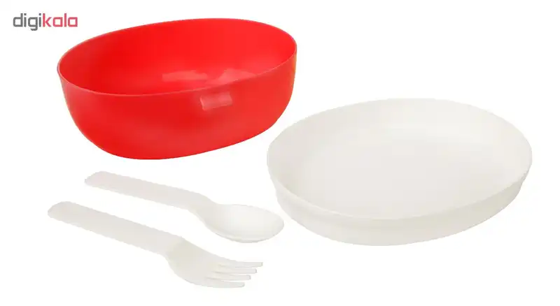 ظرف غذای کودک 4 تکه آریا مدل BDA2