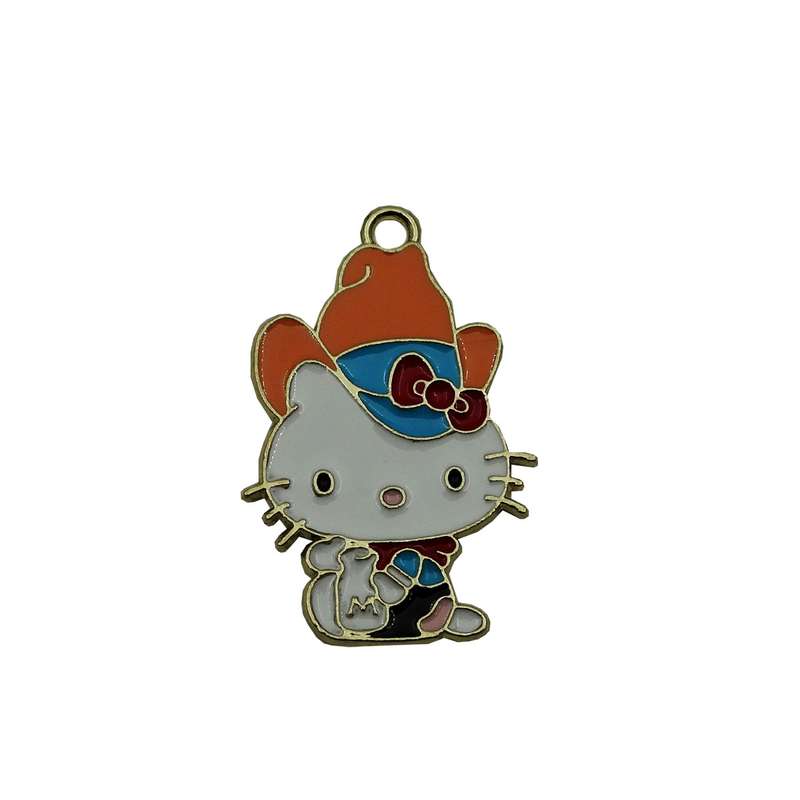 آویز گردنبند بچگانه طرح گربه کد 1076