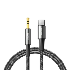 مبدل USB-C به AUX ریمکس مدل C26 طول ۱.۲ متر