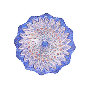 بشقاب مینا کاری کد 04