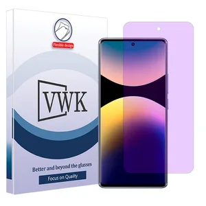 VWK Eye Care model anti-violet screen protector suitable for Xiaomi Redmi Note 14 Pro 4G mobile phone