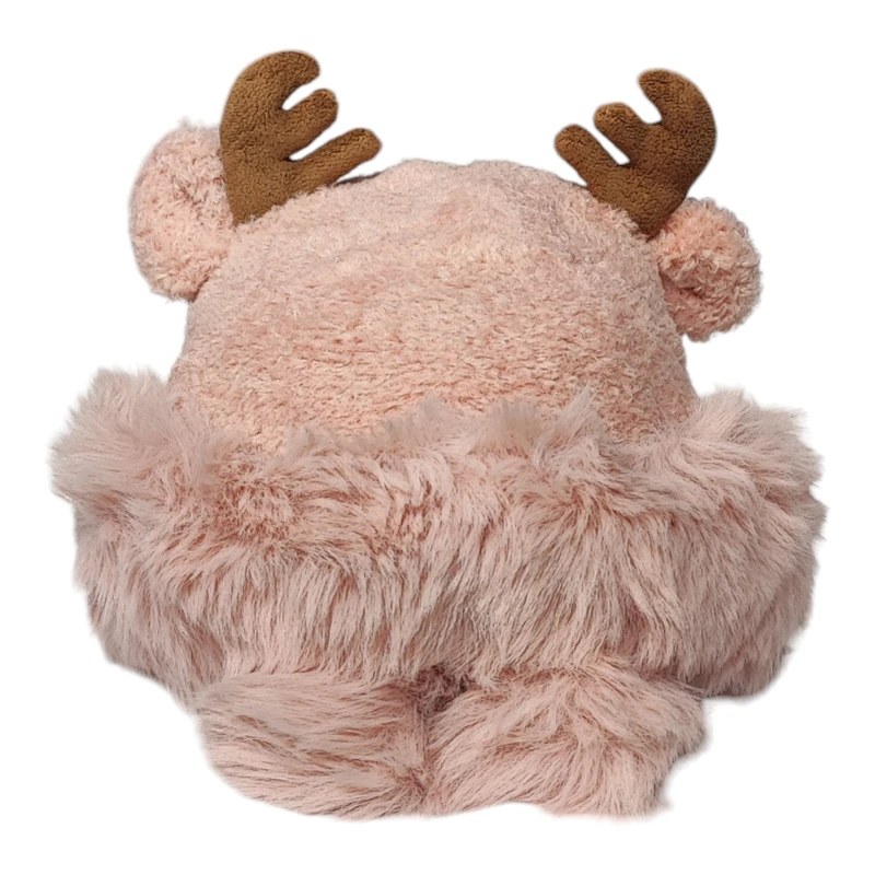 کلاه زنانه مدل گوزنی شاخدار خز