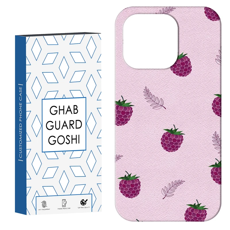 کاور قاب گارد گوشی طرح توت فرنگی کد Dimo-813 مناسب برای گوشی موبایل اپل  IPHONE 16 PRO MAX   