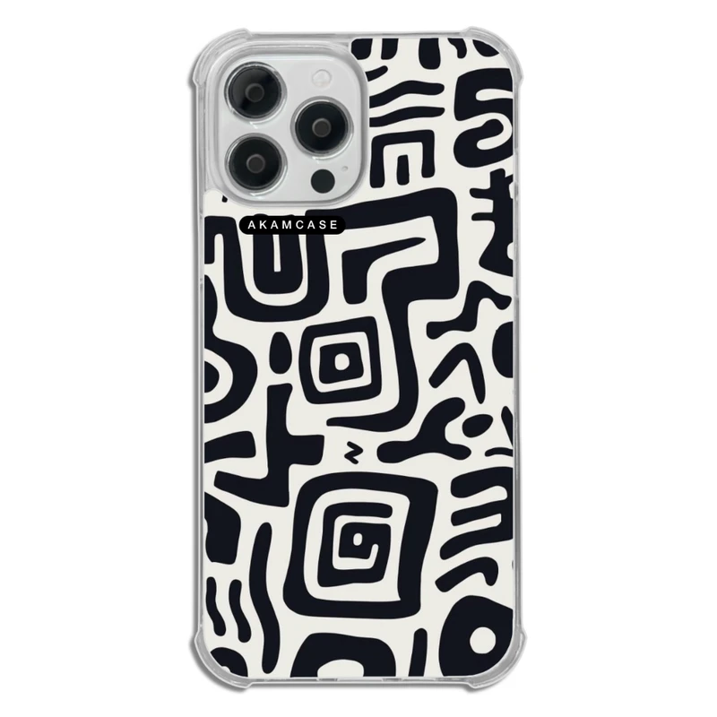 کاور آکام مدل AMC-WTA13PROMAX-DOODLE7 مناسب برای گوشی موبایل اپل iPhone 13 Pro Max