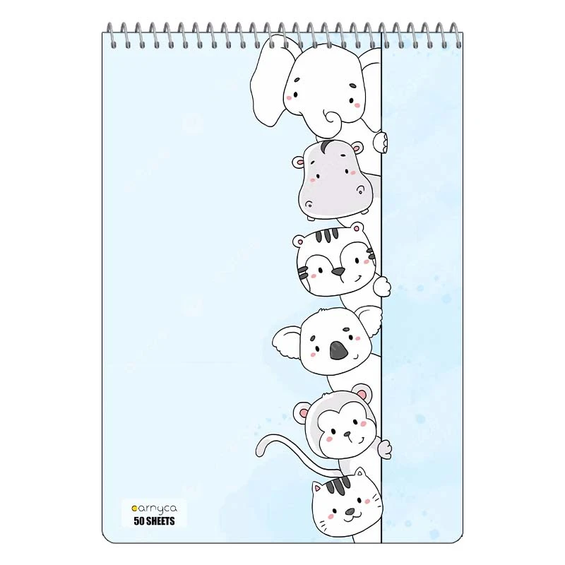 دفتر نقاشی 50 برگ سیمی کارنیکا طرح کودکان Kids کد 86633