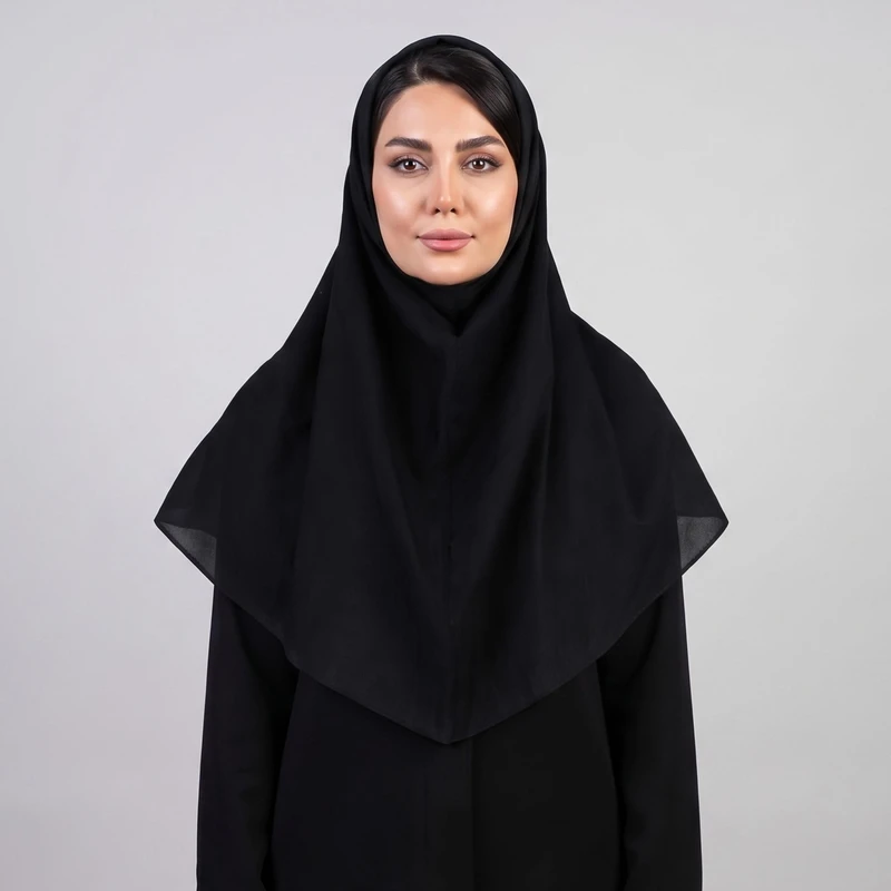 مقنعه مدل بروجرد ساده 90