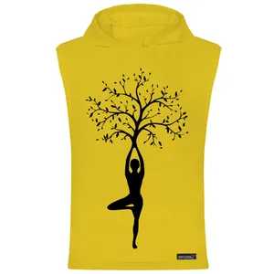 تاپ کلاه دار مردانه 27 مدل Meditation Tree کد MH657