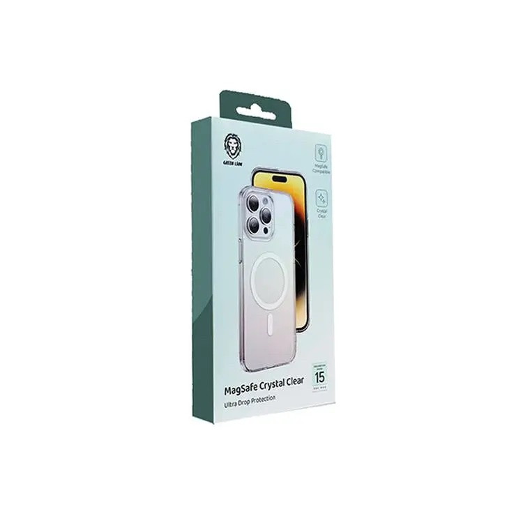 کاور گرین مدل magsafe crystal clear مناسب برای گوشی موبایل اپل iphone 15 pro max
