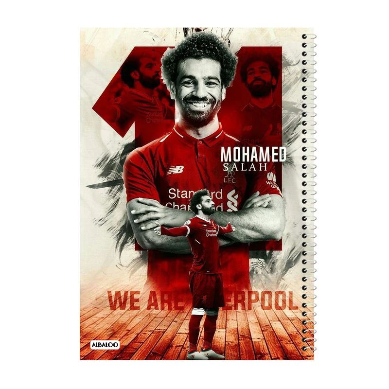 دفتر مشق 50 برگ آلبالو طرح محمدصلاح کد 2042