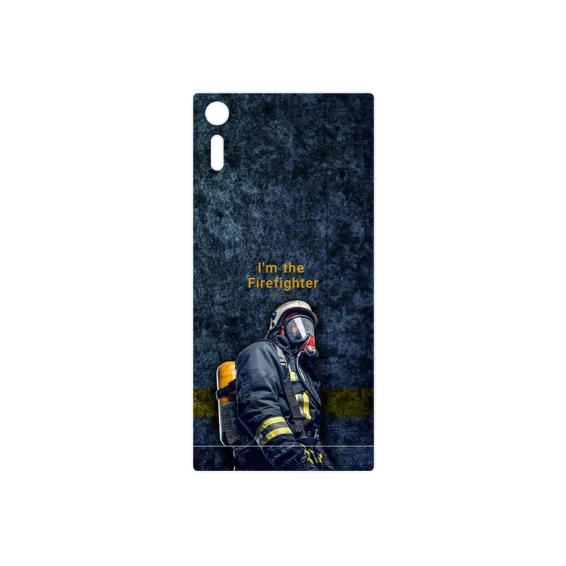 برچسب پوششی ماهوت مدل Firefighter مناسب برای گوشی موبایل سونی Xperia XZ