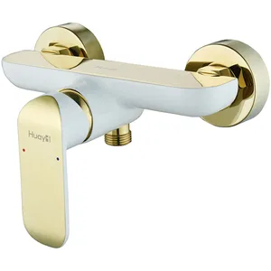 Huayi white gold yolanda shower mixer