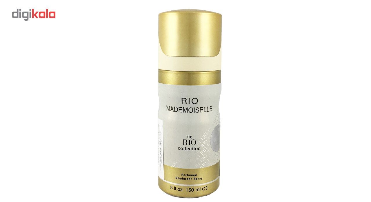 اسپری ضد تعریق زنانه ریو کالکشن مدل Rio Mademoiselle حجم 150ml -  - 2