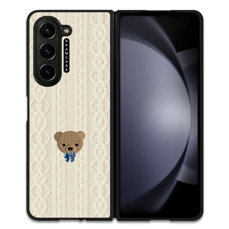 کاور آکام مدل AMC-WSGZFOLD5-TRICOT-21 مناسب برای گوشی موبایل سامسونگ Galaxy Z Fold 5