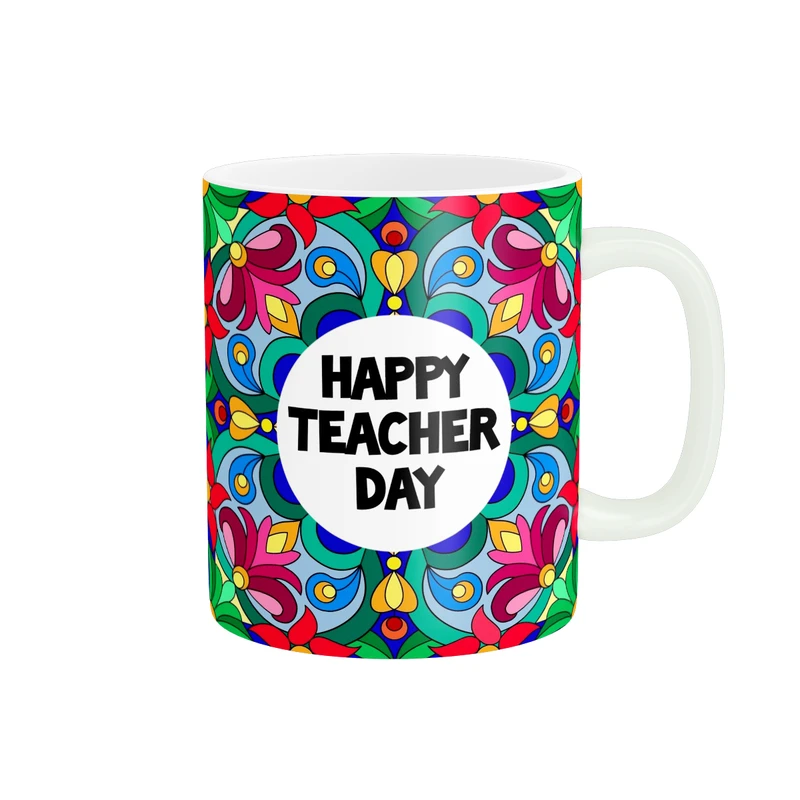 ماگ پاد آفرین مدل مناسبتی طرح روز معلم مبارک کد p8888