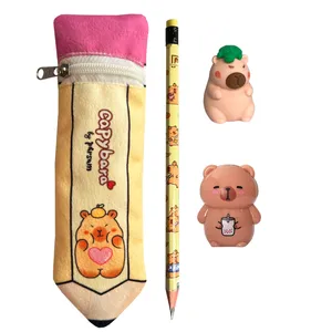 بسته لوازم تحریر مدل کاپی بارا تپلی کد ja.4 مجموعه 4 عددی