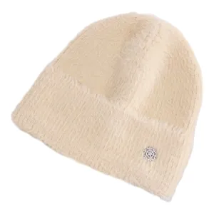 کلاه بافتنی زنانه مدل موهر دانه برف zh312