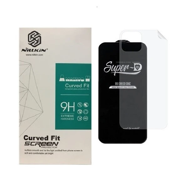 محافظ صفحه نمایش  مدل 2SN- مناسب برای گوشی موبایل اپل iPhone 12 Pro Max به همراه محافظ پشت گوشی