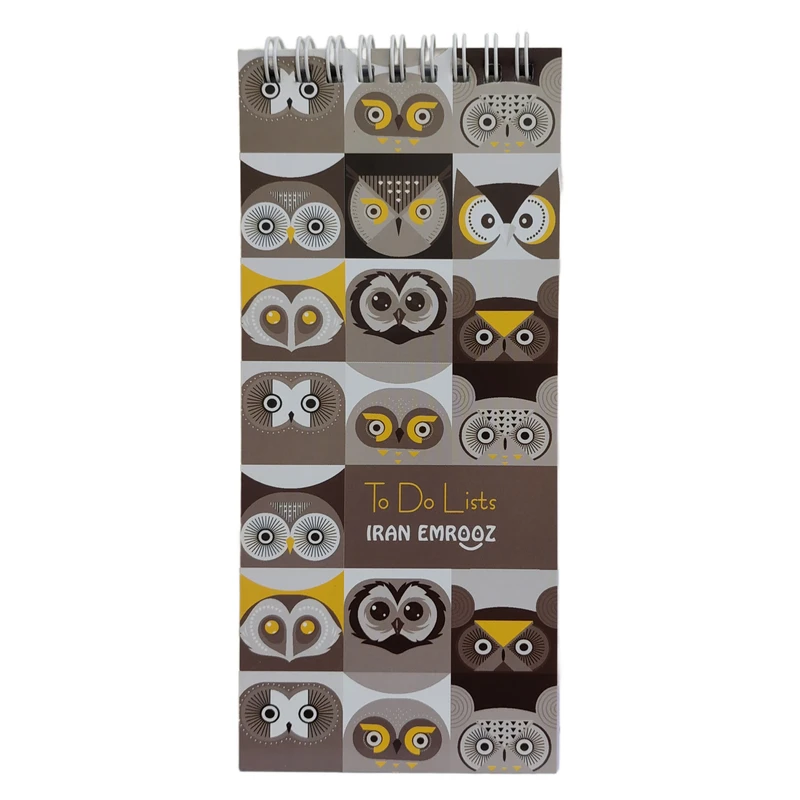 دفترچه یادداشت 80 برگ مدل To do list  کد 704