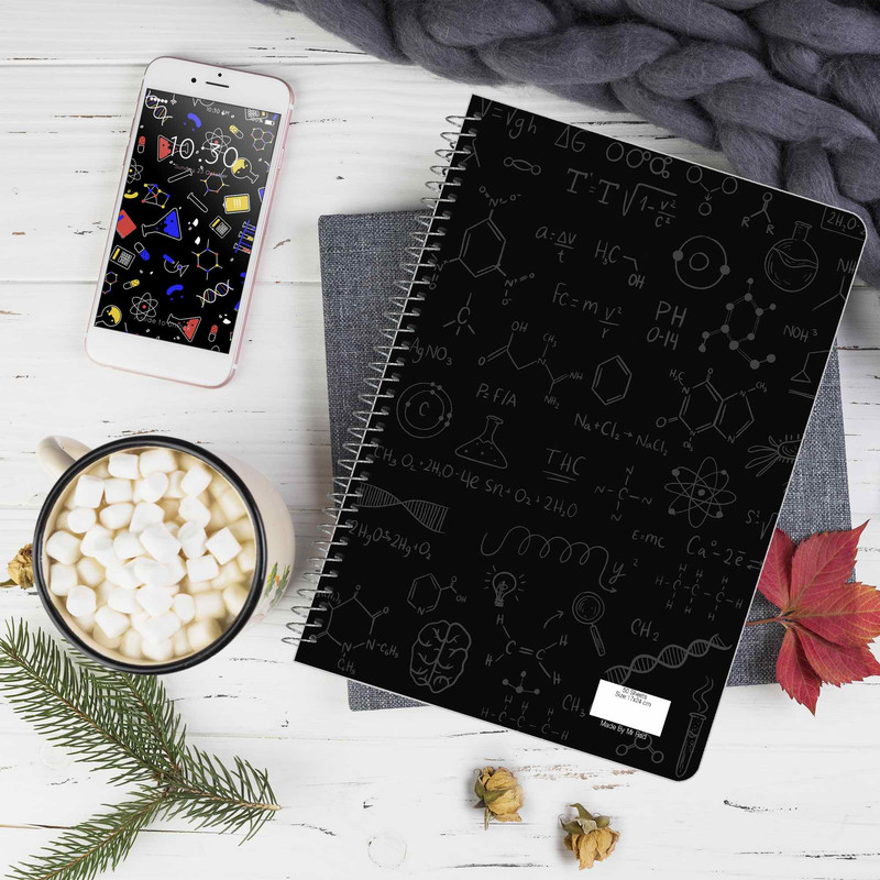 دفتر مشق 50 برگ مستر راد مدل دفتر شیمی کد 1716