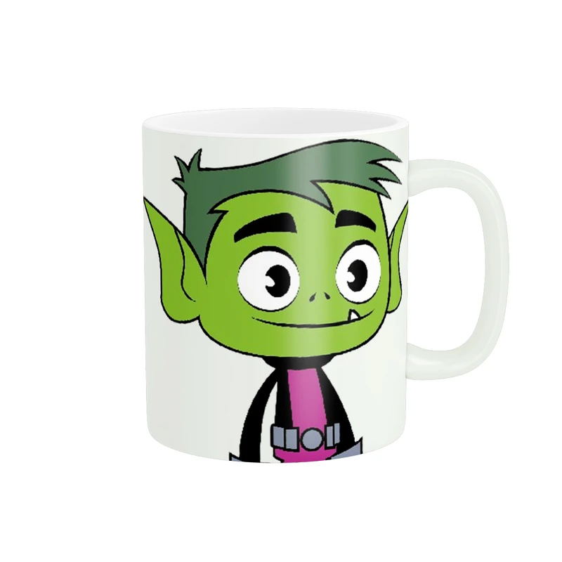 ماگ پاد آفرین طرح حیونک مدل کارتون تیتان ها کد 756