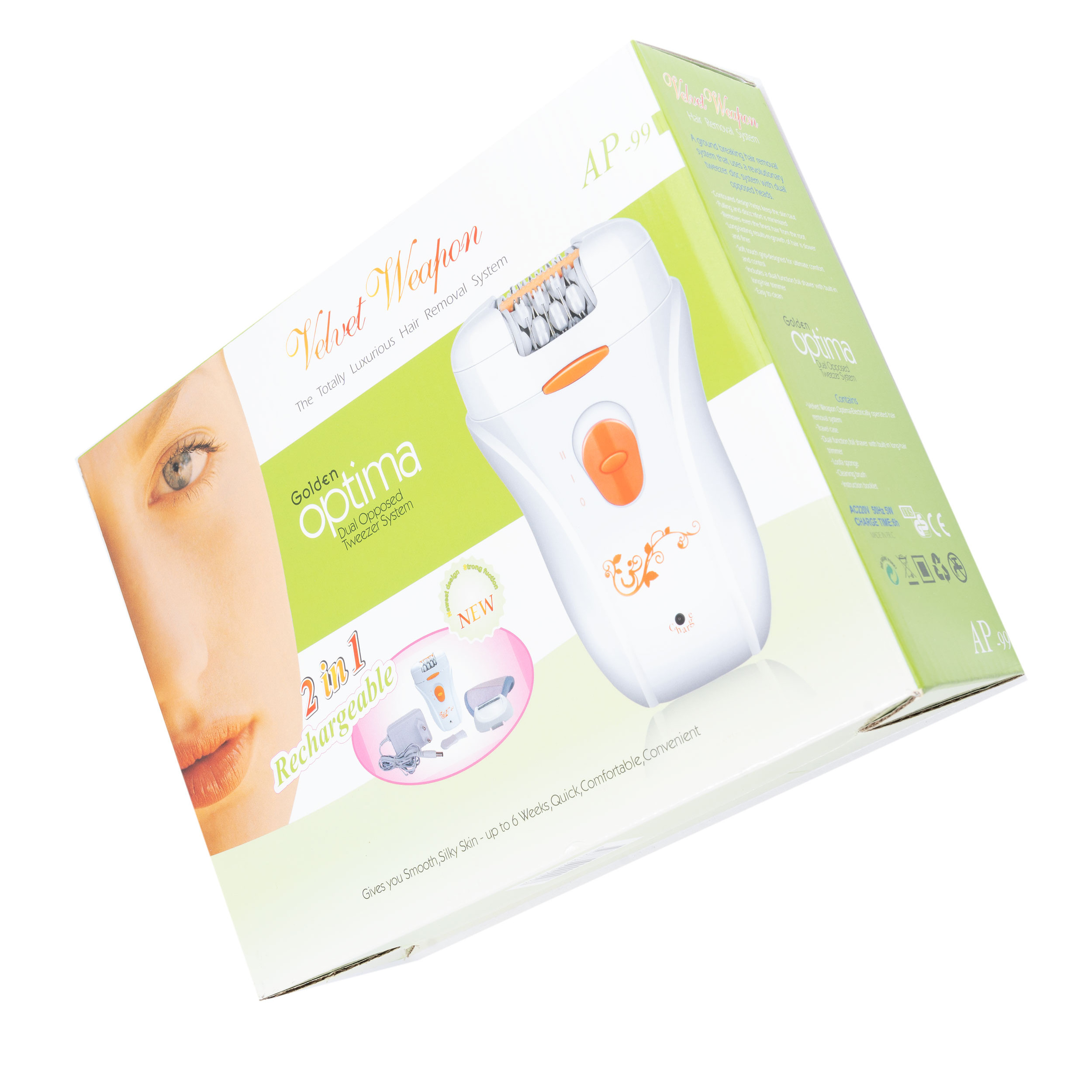 ست اصلاح موی بدن بانوان ولوت ویپن مدل AP-99