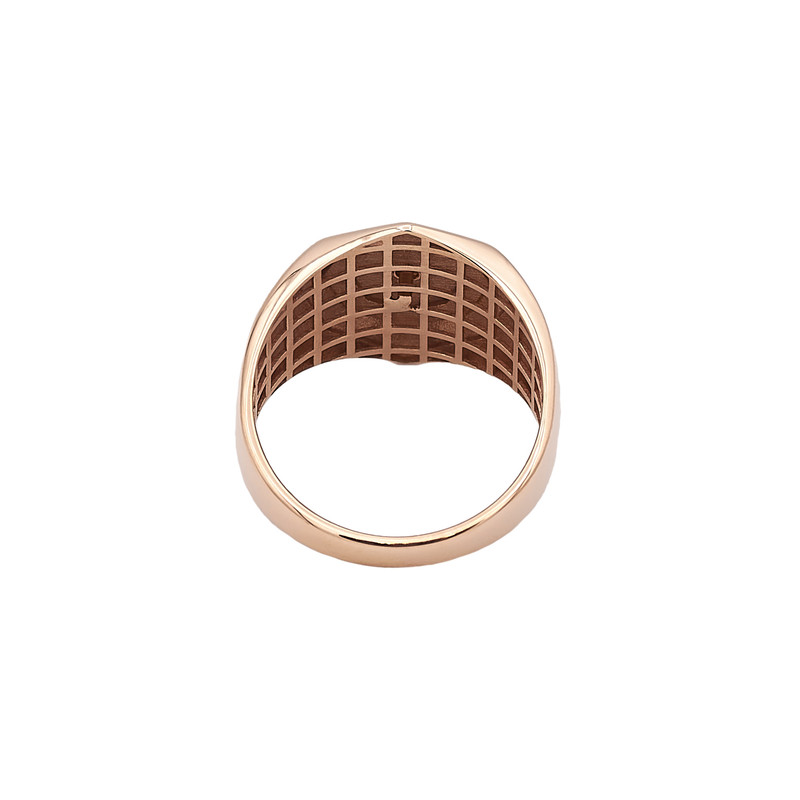 انگشتر طلا 18 عیار مردانه صلاحی گلد مدل 15225