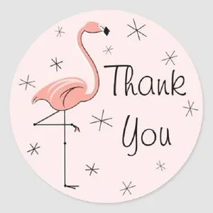 برچسب مدل THANK YOU کد 02 چهار بسته 25 عددی