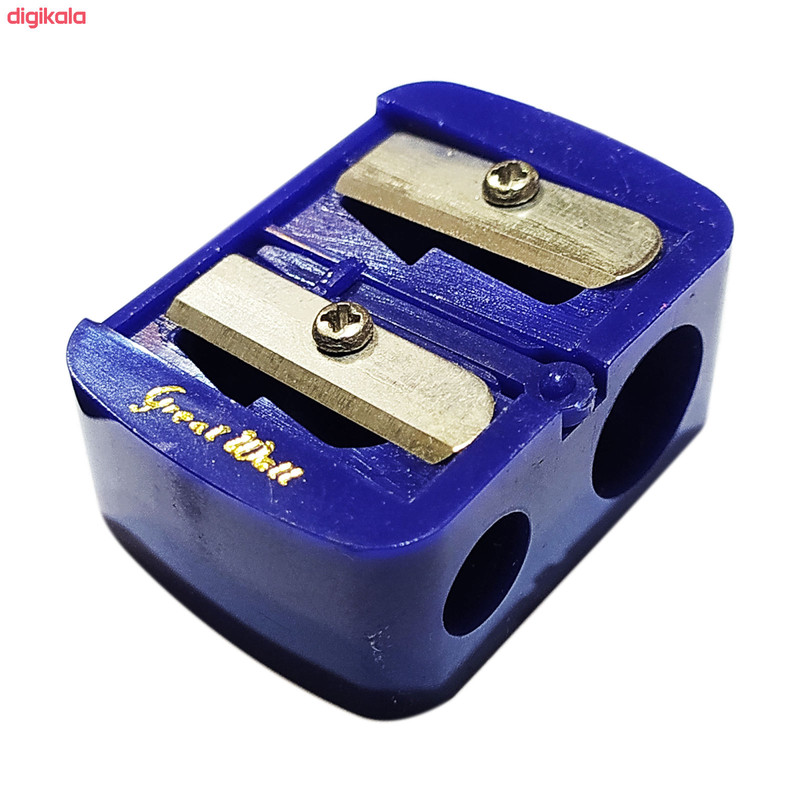مداد تراش آرایشی مدل TWIN-C بسته 6 عددی
