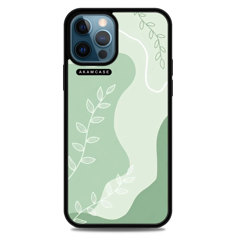 کاور آکام مدل AMC-WA12PROMAX-LEAVES-29 مناسب برای گوشی موبایل اپل iPhone 12 Pro Max