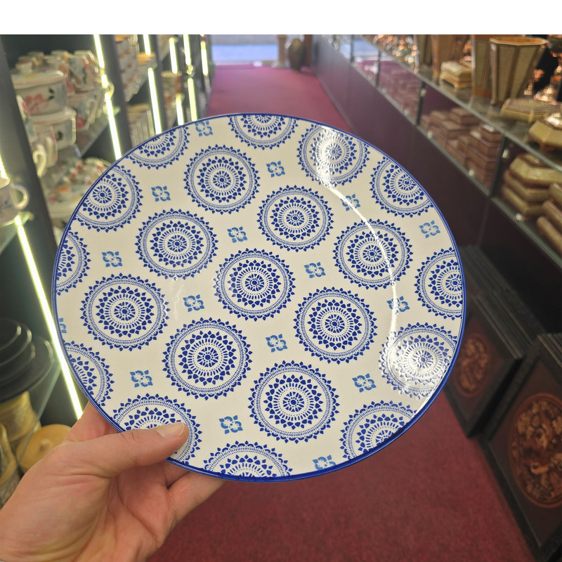 بشقاب غذاخوری دنی هوم مدل نیلگون