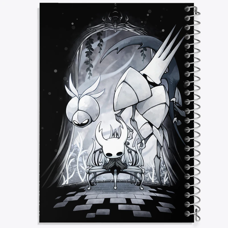 دفتر مشق 50 برگ خندالو طرح بازی هالو نایت (Hollow Knight) کد 32963