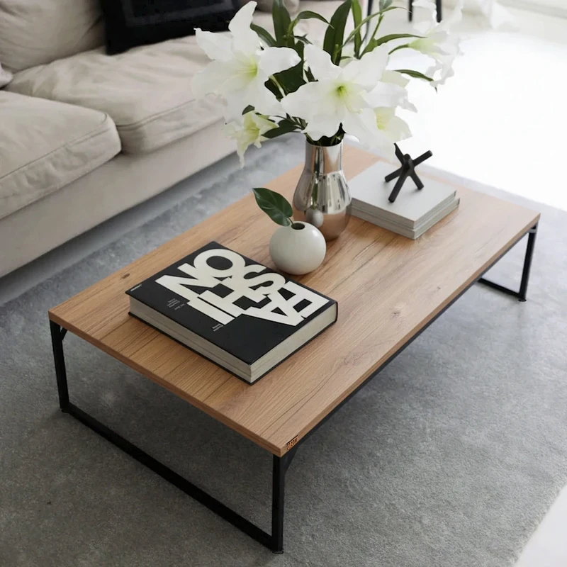 میز جلو مبلی اداری مستطیلی دیزم مدل OF_78B99_100LIGHT