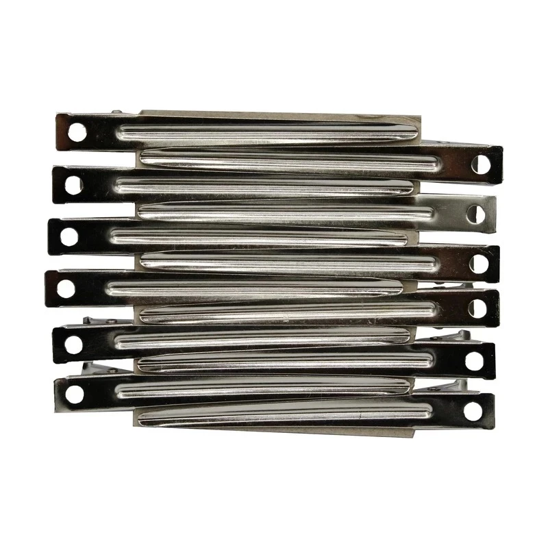 گیره مو زنانه مدل فلزی Y4-5 مجموعه 12 عددی