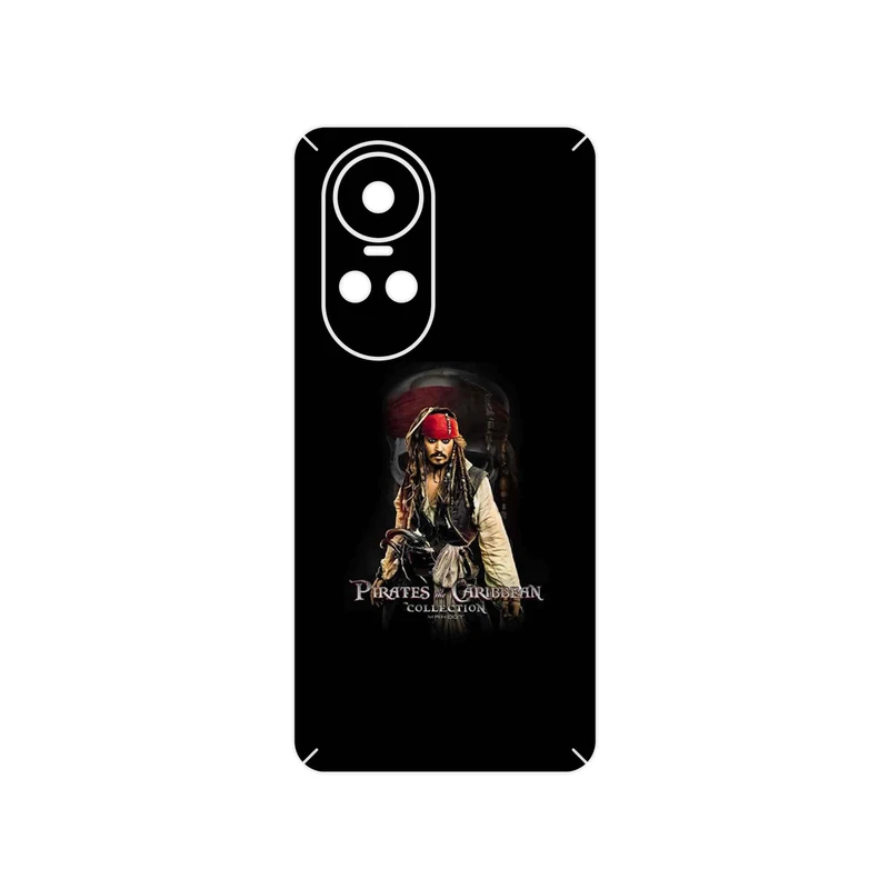 برچسب پوششی ماهوت مدل PIRATES OF THE CARIBBEAN مناسب برای گوشی موبایل اپو Reno 10 5G