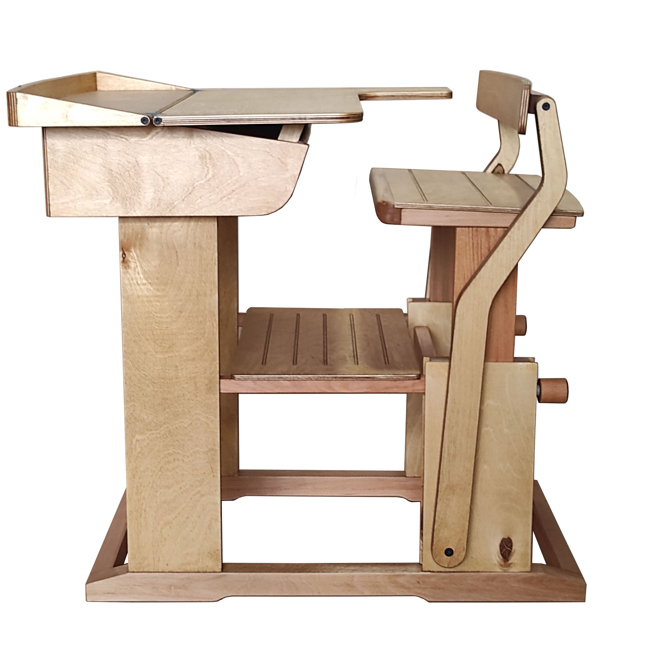 ست میز تحریر و صندلی مدل کلاسیک Over-Desk