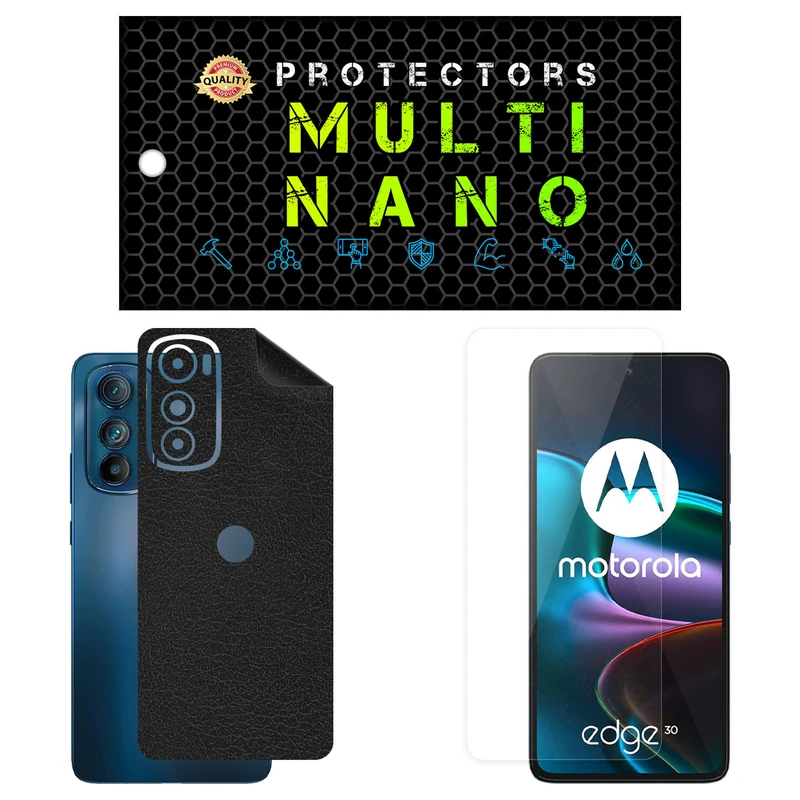 محافظ صفحه نمایش مولتی نانو مدل X-SFL مناسب برای گوشی موبایل موتورولا Edge 30 به همراه برچسب پوششی