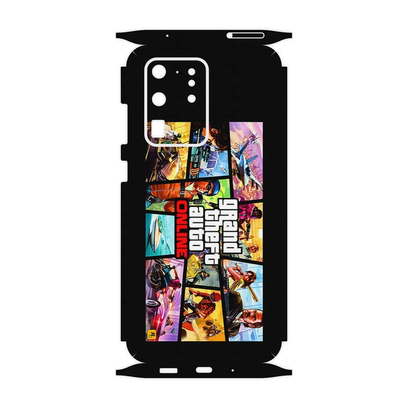 برچسب پوششی ماهوت مدل GTA Online Game Series-FullSkin مناسب برای گوشی موبایل سامسونگ Galaxy S20 Ultra