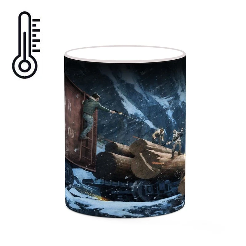 ماگ حرارتی کاکتی مدل بازی آنچارتد Uncharted 2 Among Thieves کد mgh31251