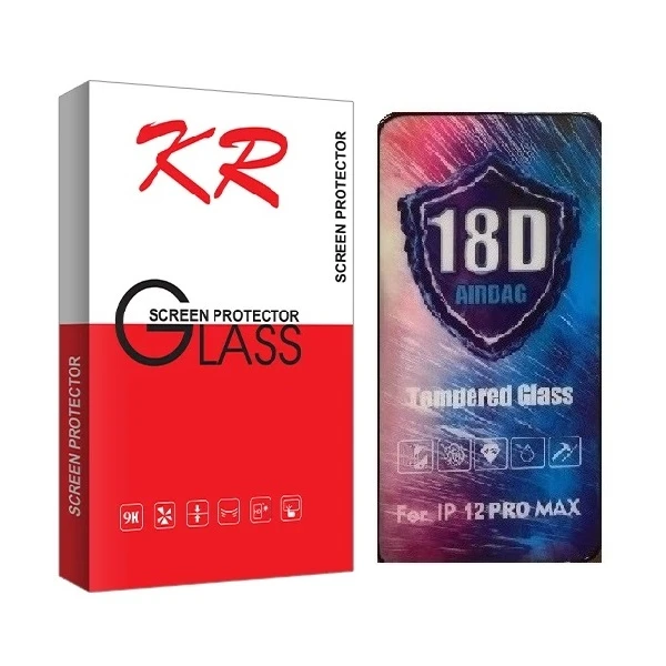محافظ صفحه نمایش کی آر مدل AIRBAG مناسب برای گوشی موبایل اپل iPhone 12 pro