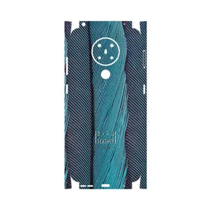 MAHOOT Turquoise feathers-FullSkin Cover Sticker for Nokia 5.3