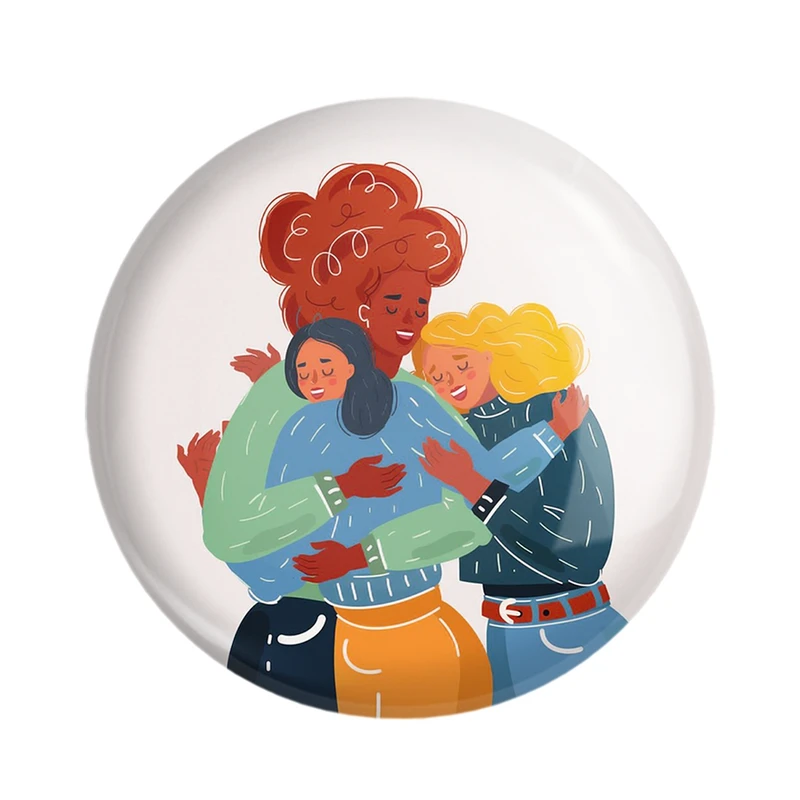 مگنت خندالو مدل بهترین دوستان Best Friends کد 29599