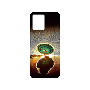 MAHOOT Night Light Fountain Cover Sticker for Oppo Reno 8 4G