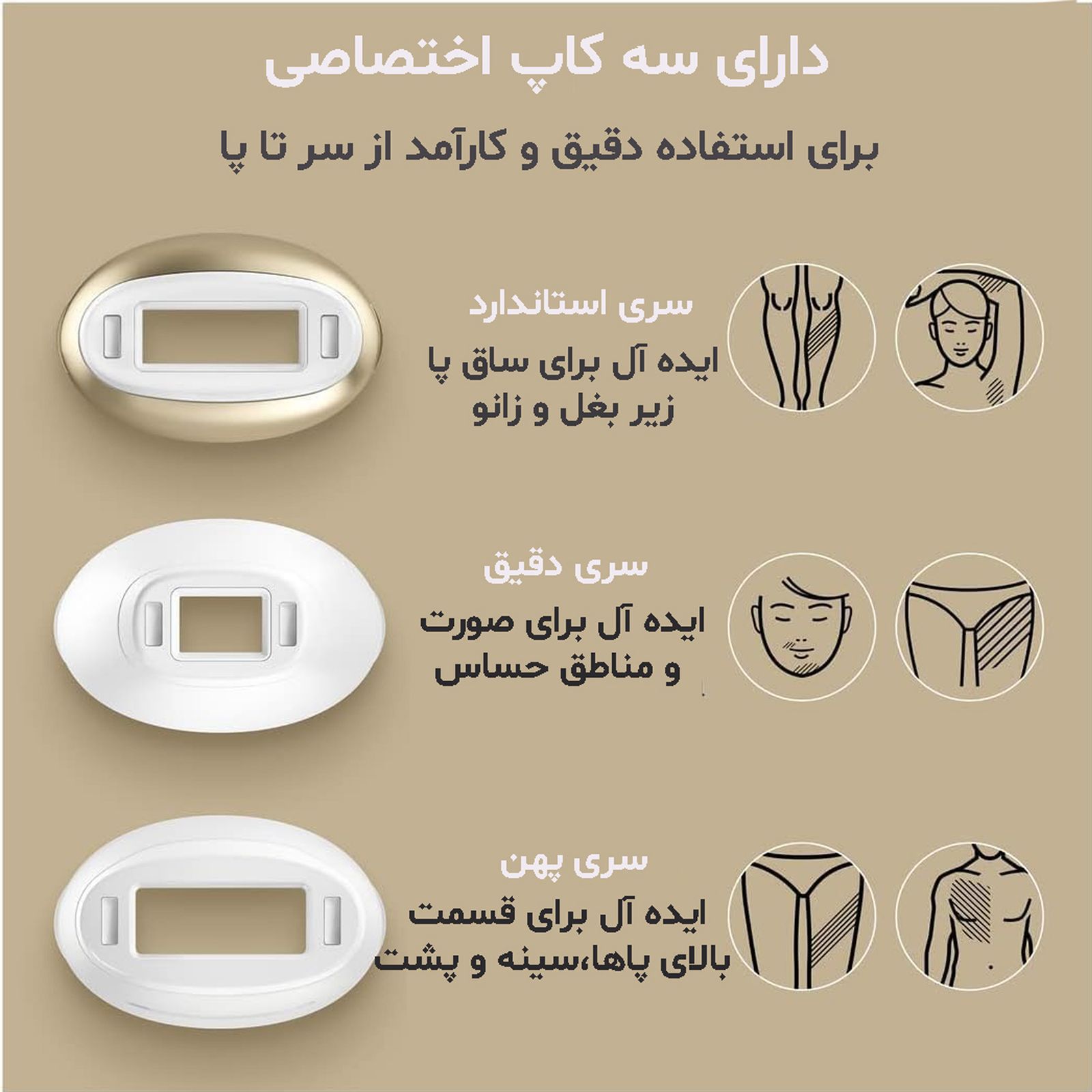 لیزر موهای زائد براون مدل PL5257 -  - 3