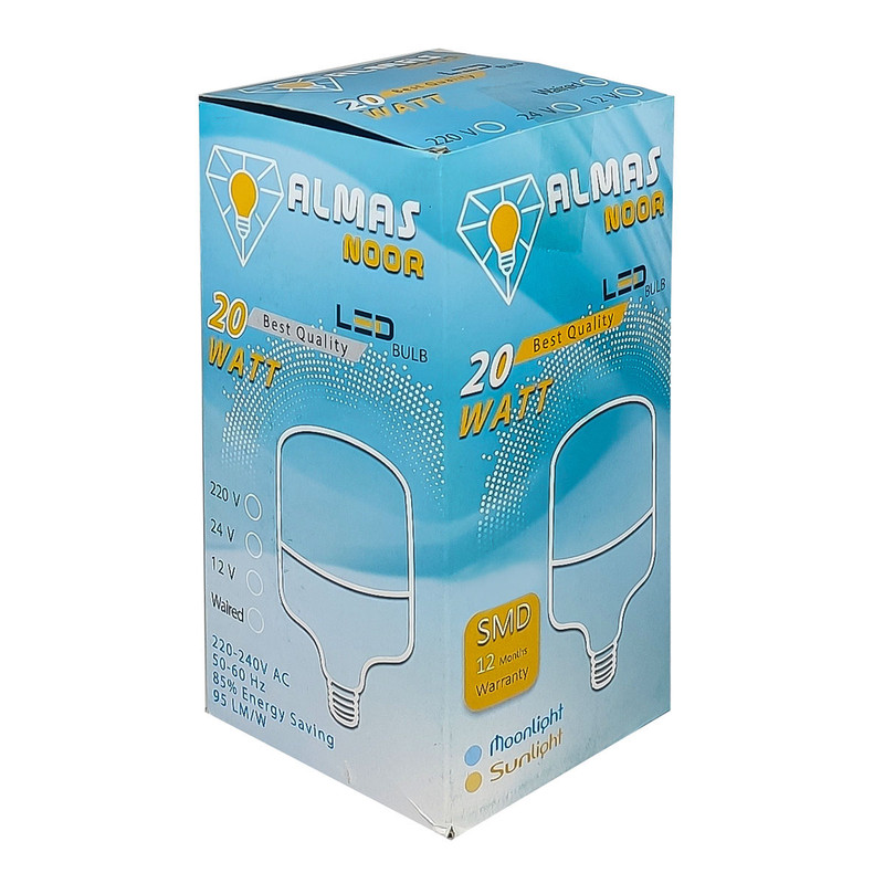 چراغ سیار خودرو الماس نور مدل MR-SMD20W